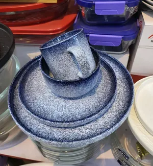 24-Piece Crafted Ceramic Dinner Set