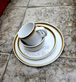 24-Piece Crafted Ceramic Dinner Set