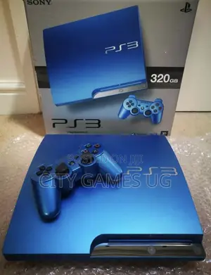 Sony Playstation3ps3 Console Black 2 Controllers Hdmi and Power Cable
