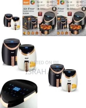 Raf 4.5l Oil Free Stainless Steel Electric Smart Deep Digital 1500w