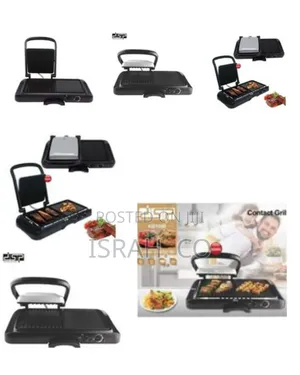DSP 2 In1 Ielectric Grill Portable Nonstick Barbecue Press Machine