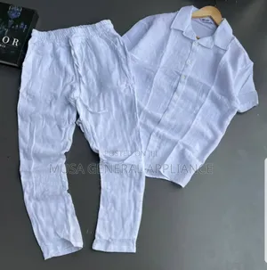 Linen Fabric Two Piece
