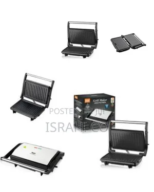 Raf Electric Vertical Electric Panini Grill Press Sandwich Maker