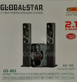 Globalstar Gs-801 2.1 Multimedia Speaker System