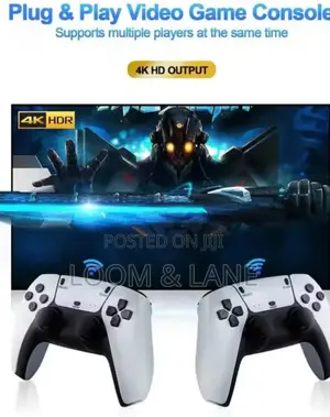  Ultra Hd Game Stick Featuring 2.4g Wireless Controllers