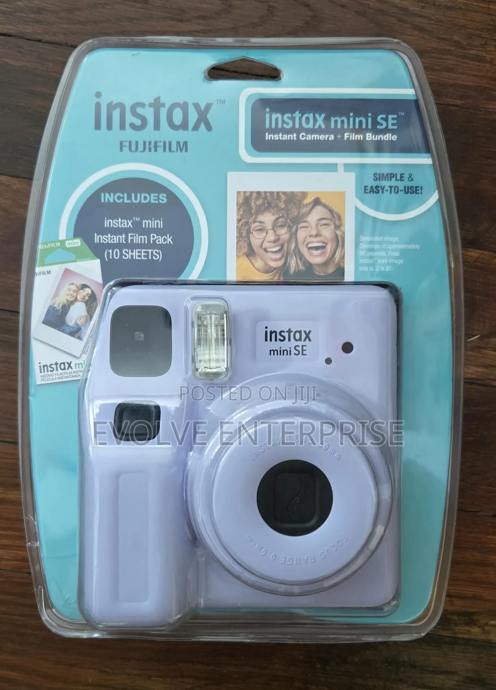 Fujifilm Instax Mini Se Instant Camera + 10 Sheet Film Bundle