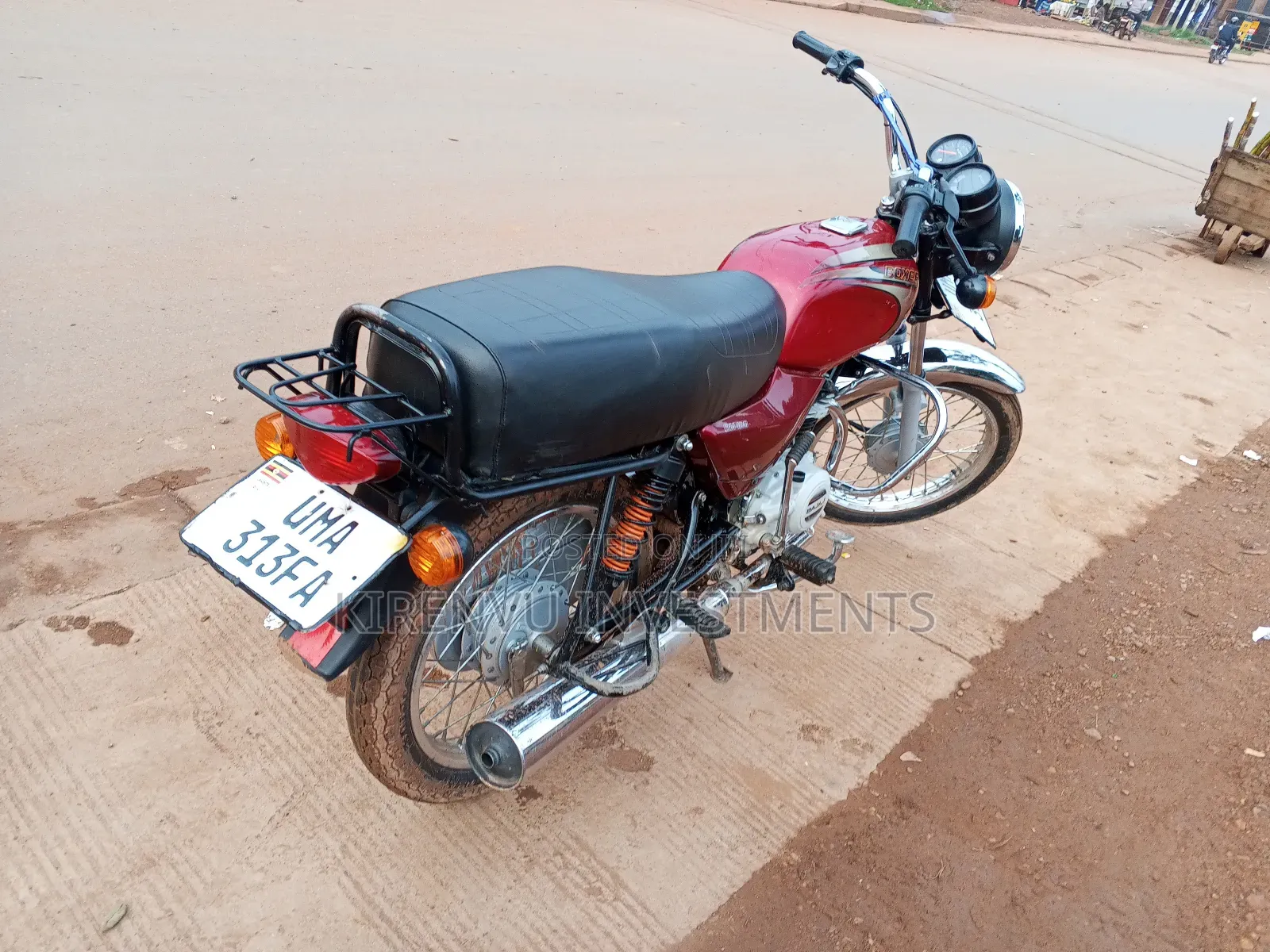 Bajaj Boxer 125 2022 Red