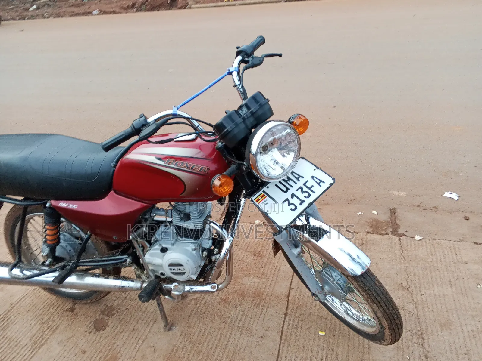 Bajaj Boxer 125 2022 Red