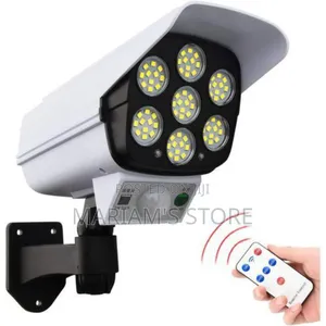 Mythco Ip65 77 Led Camera Shaped Solar Light Motion Sensor Wall Lamp