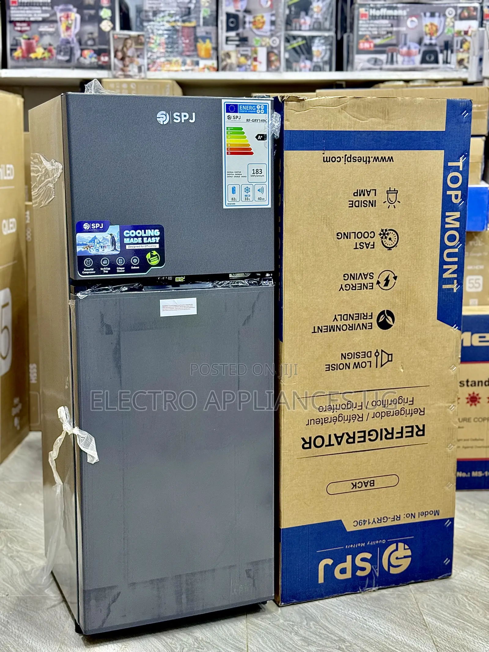SPJ 149l Top Mount Refrigerator.