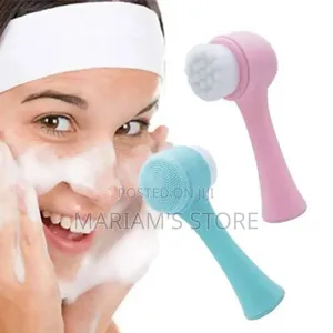 Face Scrubbing Brush Double-sided Washing