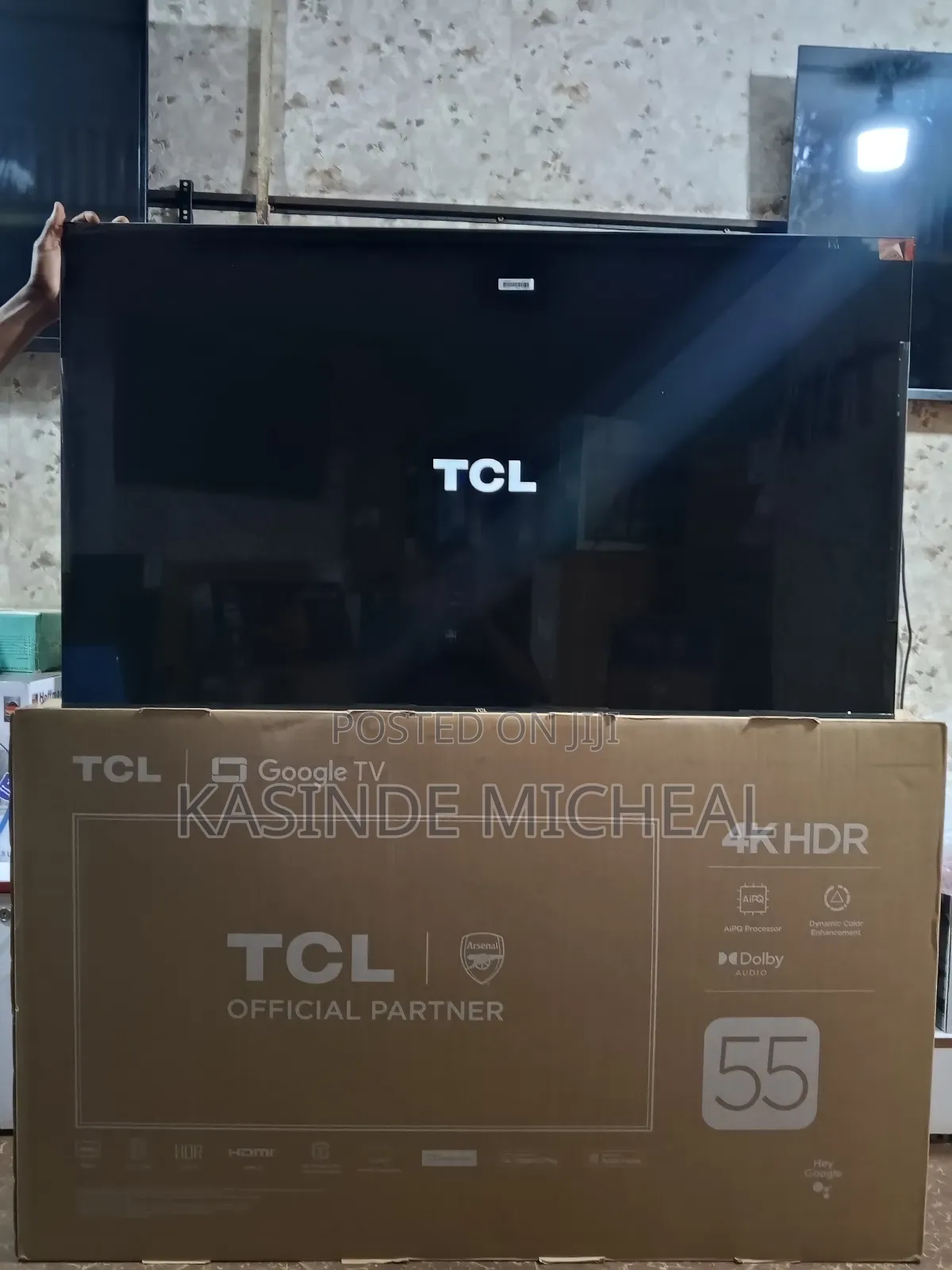 55inches TCL Uhd4k Smart TV