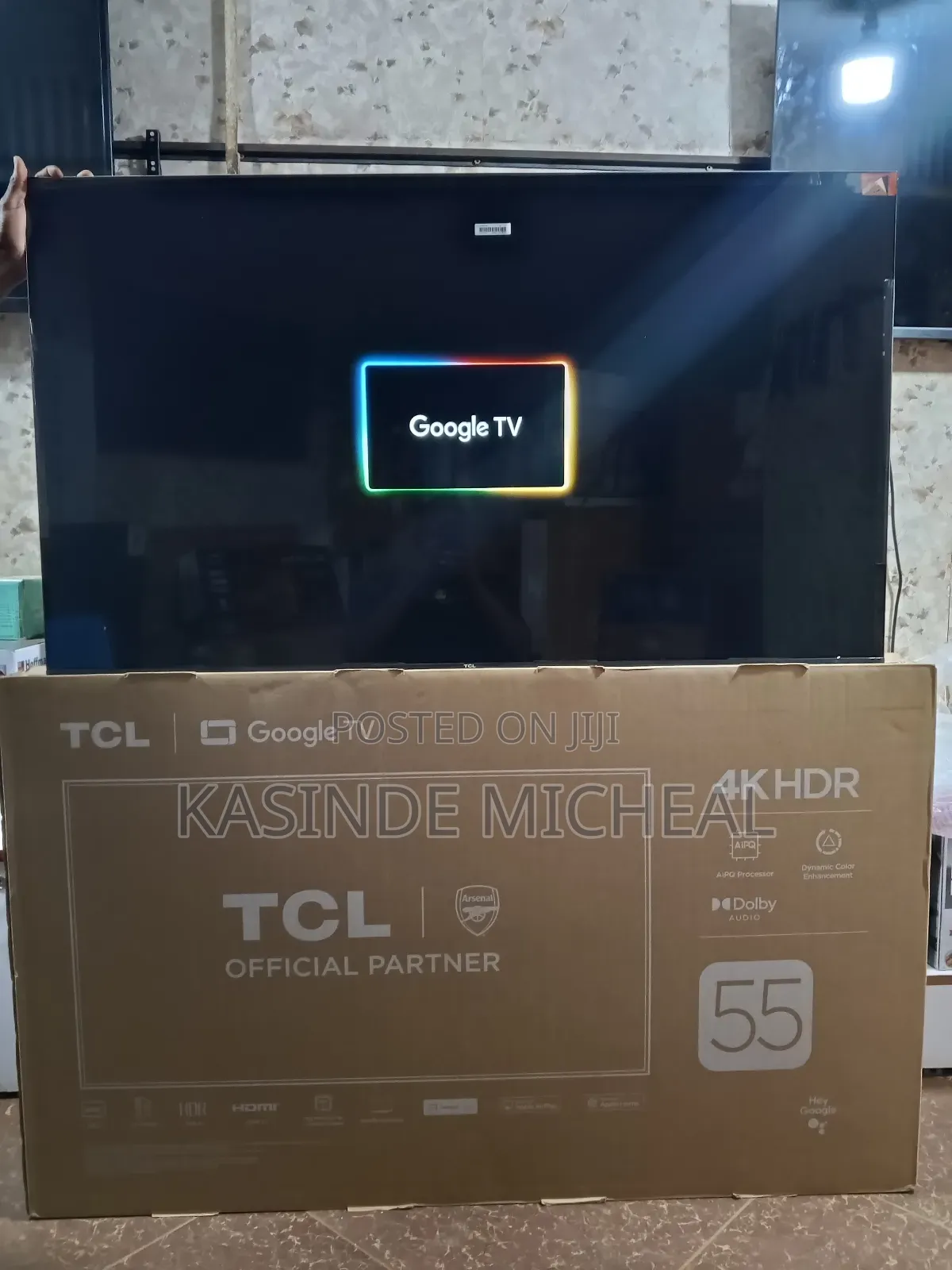 55inches TCL Uhd4k Smart TV