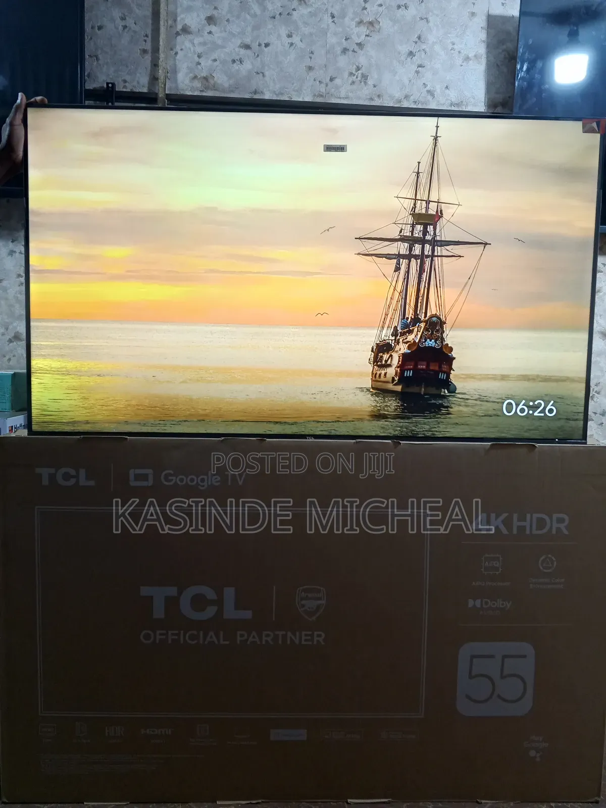 55inches TCL Uhd4k Smart TV