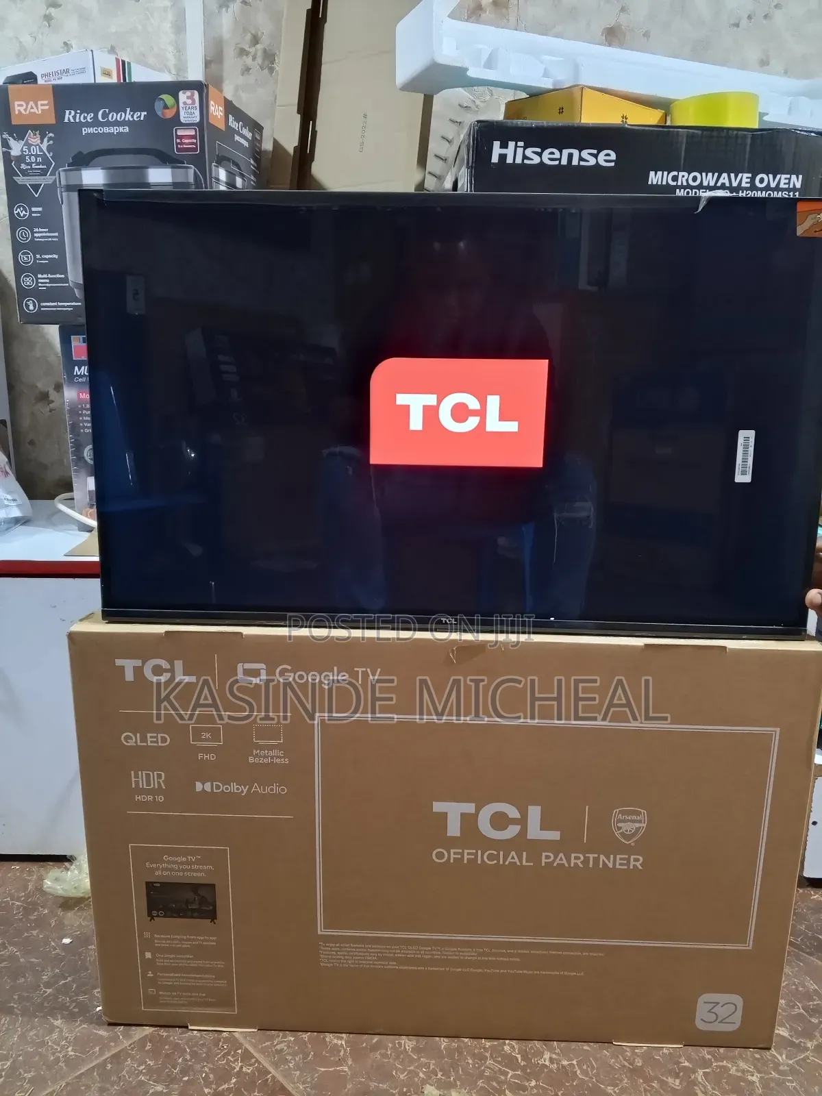 32inches TCL Qled Google Tv