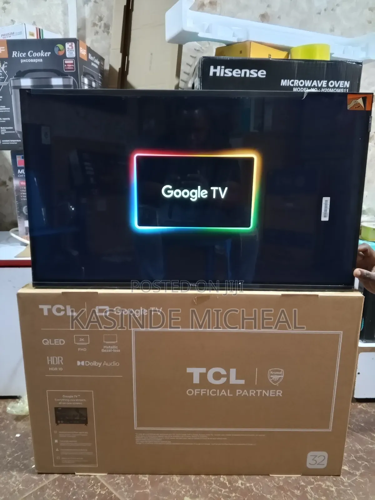 32inches TCL Qled Google Tv