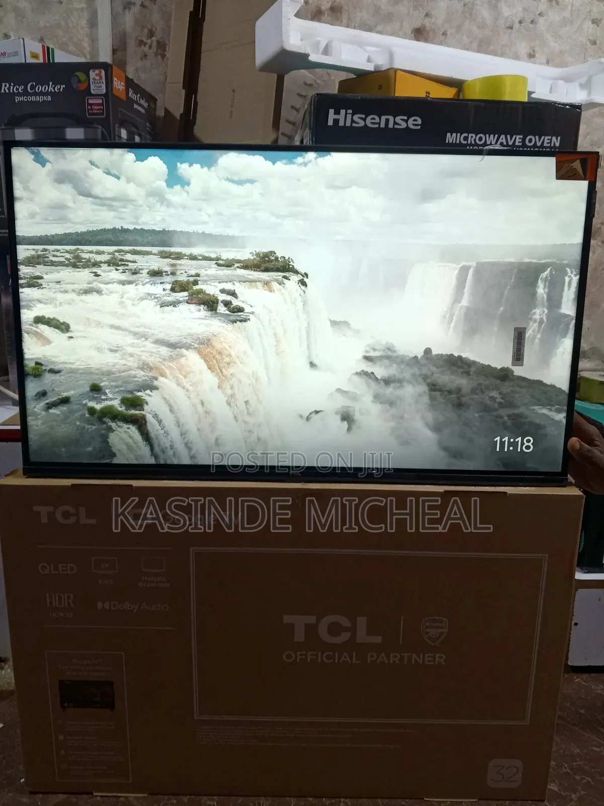 32inches TCL Qled Google Tv
