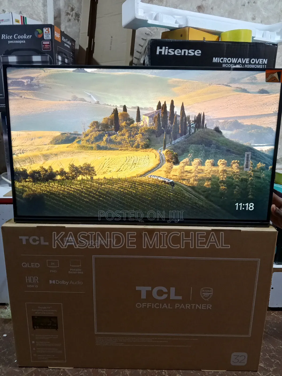 32inches TCL Qled Google Tv
