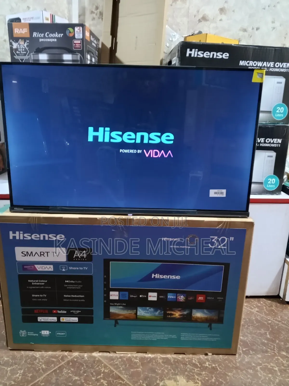 32inches Smart Hisence Tv Powered by Vidaa