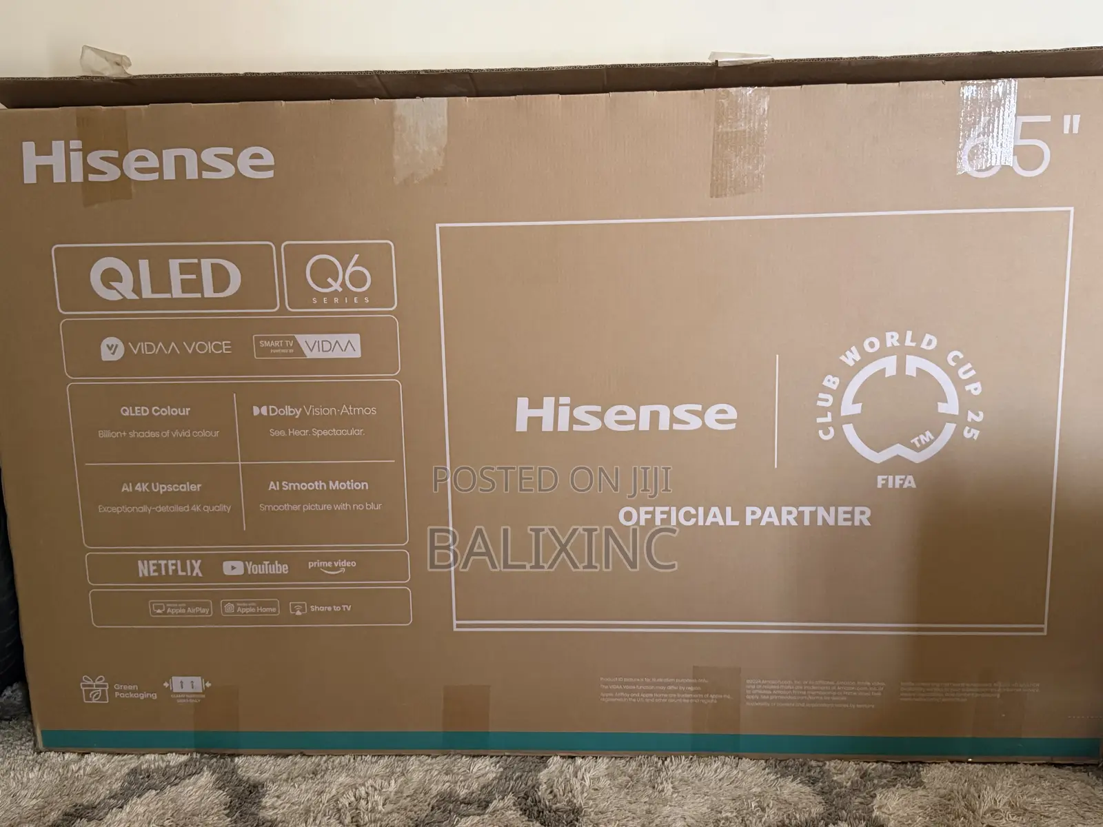 Hisense 65inches Qled Q6