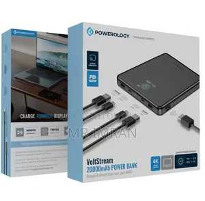 Powerology Voltstream 20000mah Power Bank.