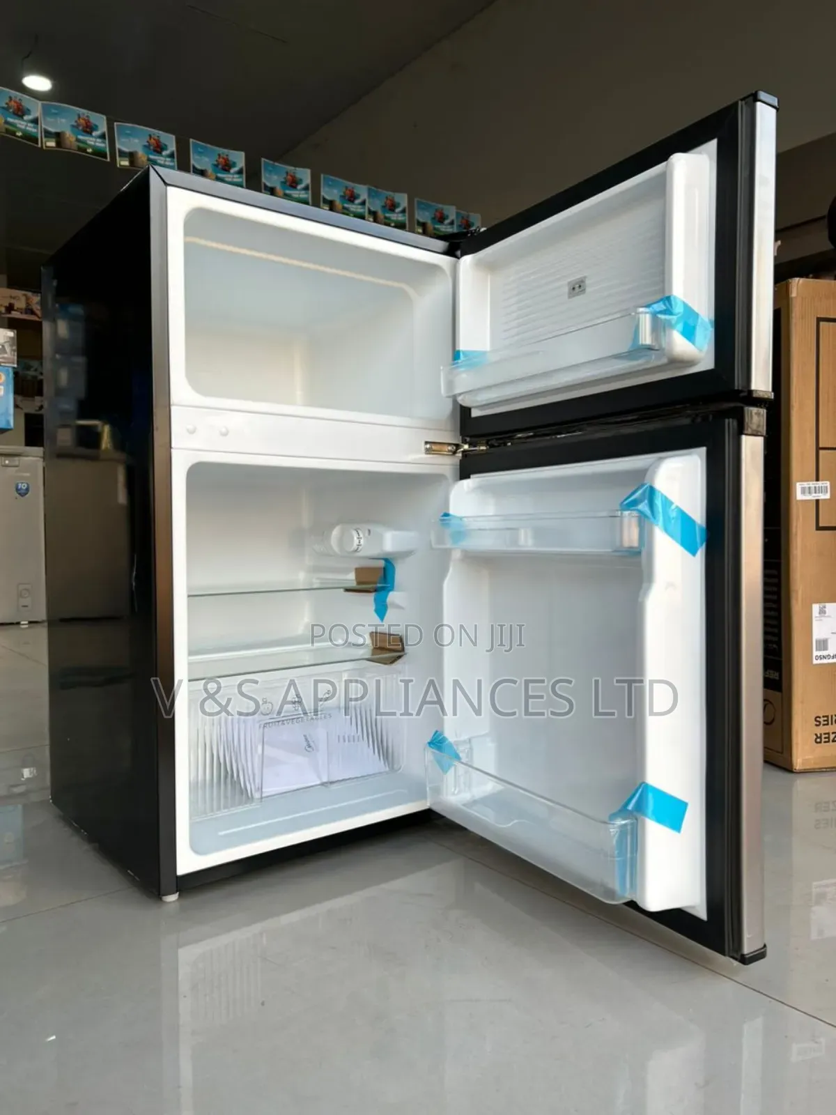 130l Midea Double Door Fridge