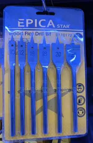 6 PCS Wood Flat Drill Bit