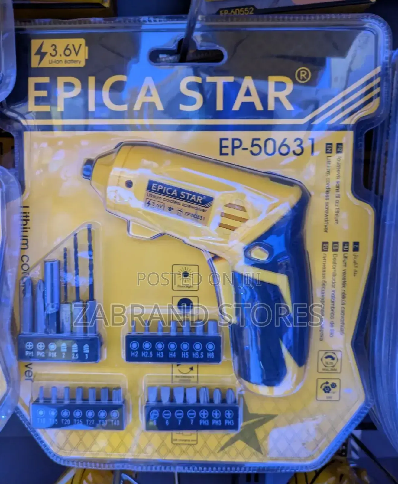 Cordless Screwdriver Bit Gun