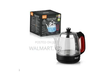 Raf Electric Glass Kettle Fast Boiling and Elegant Design