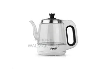 Raf Electric Glass Kettle Fast Boiling and Elegant Design