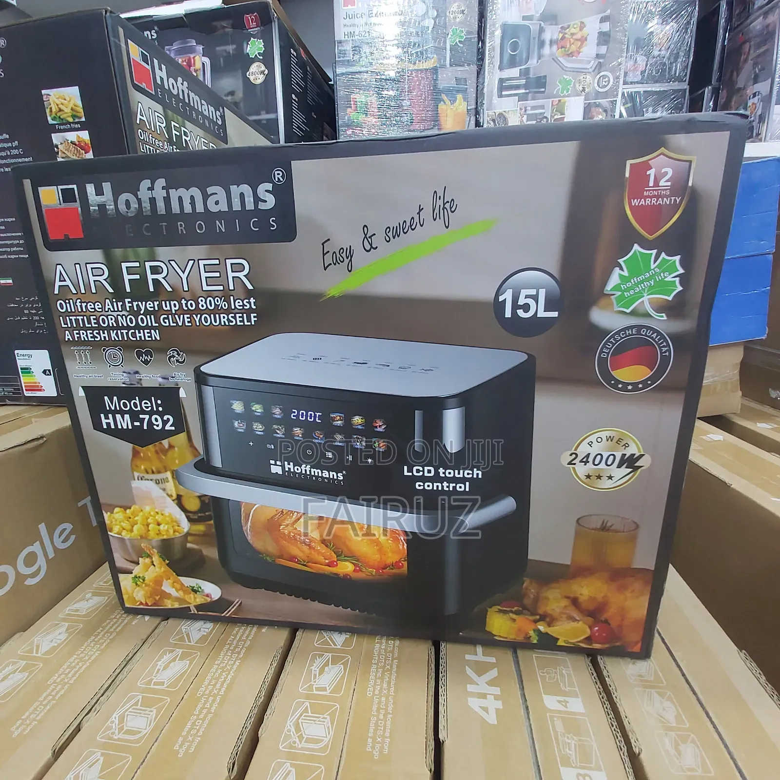 15l Digital Air Fryer Hoffman