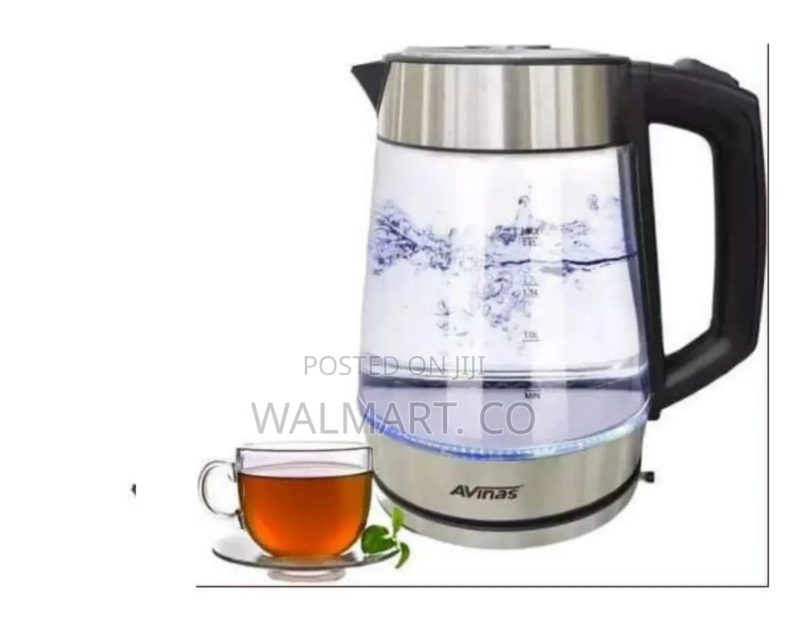 Modern Electric Glass Kettle With Led Illumination
