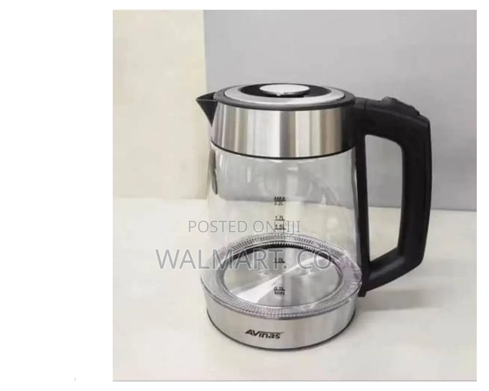 Modern Electric Glass Kettle With Led Illumination