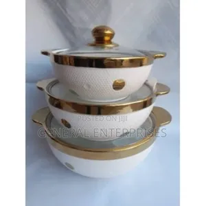 Sundabest 3-Piece Ceramic Serving Dish Set