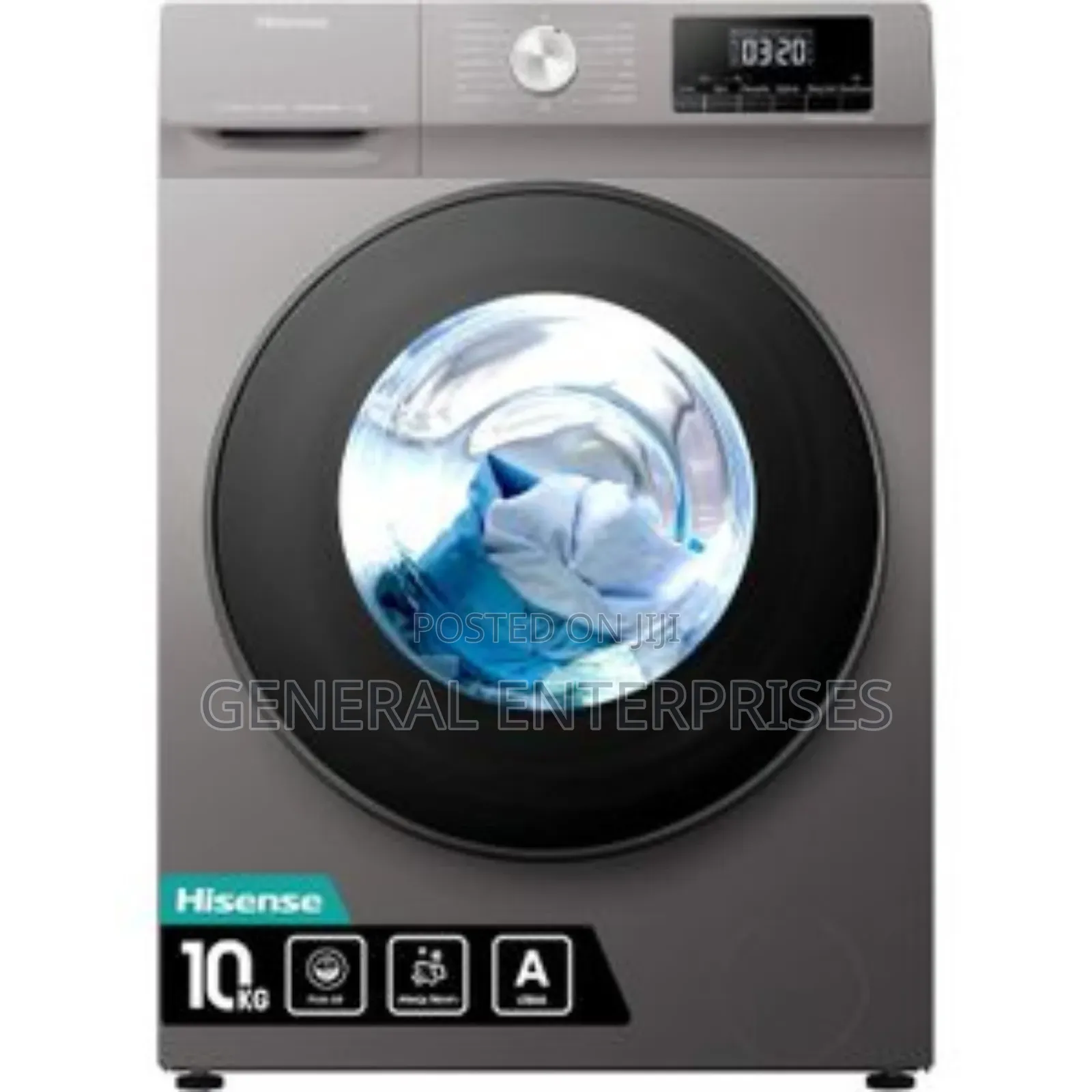 Hisense 10kg Fully Automatic Front Loading Washing Machine