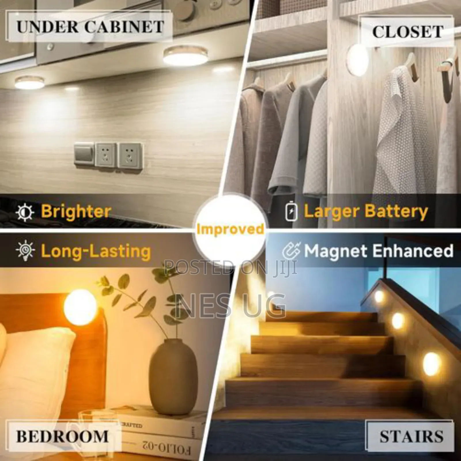 Wireless Body Induction Lamp Led Motion Sensor Night Light