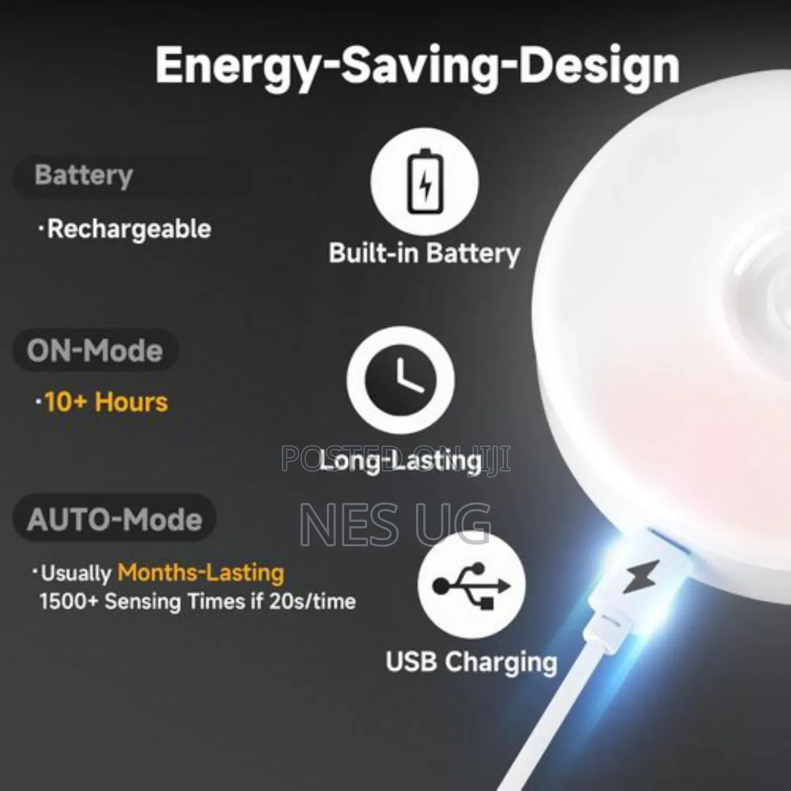 Wireless Body Induction Lamp Led Motion Sensor Night Light