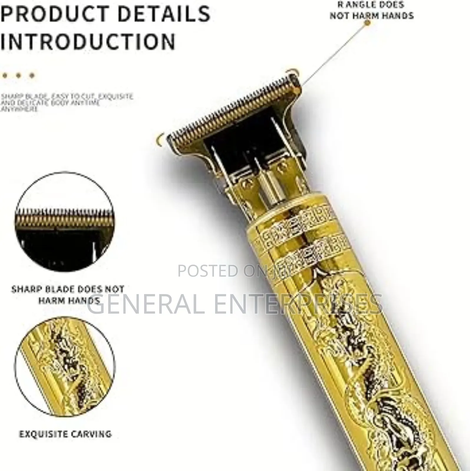 Professional Electric Hair Clipper and Trimmer