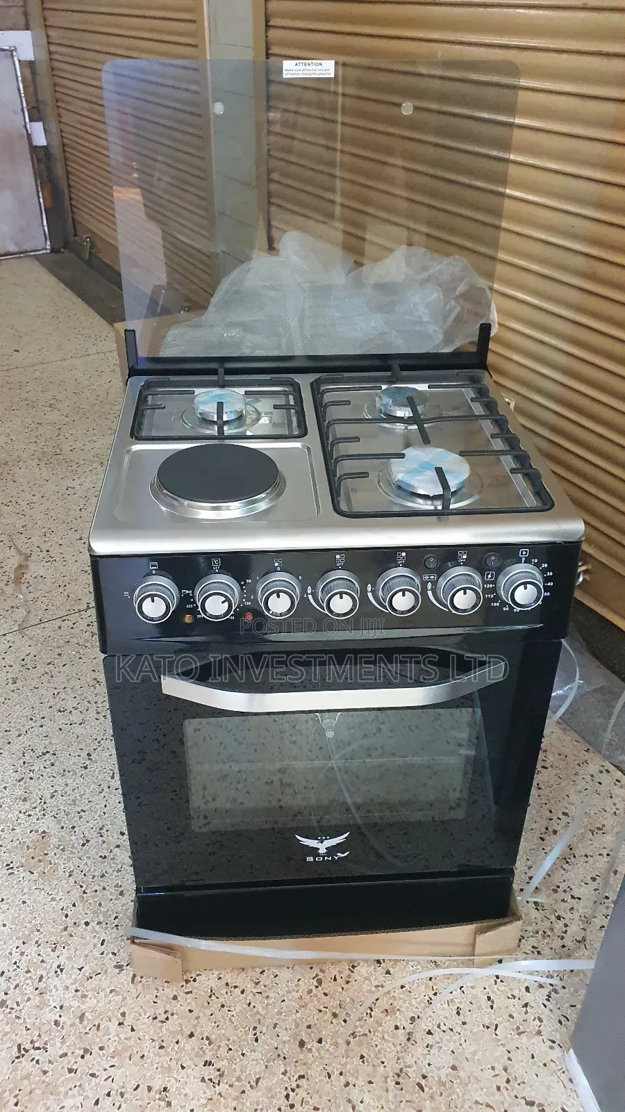 3 + 1 60*50 Free Standing Gas Cooker With Oven