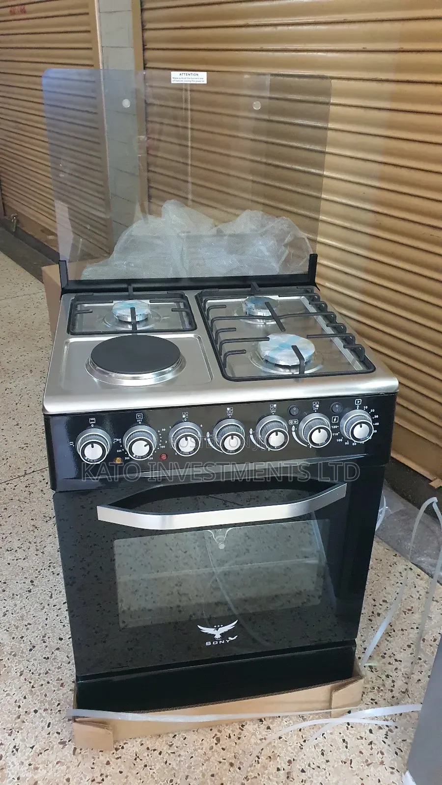 3 + 1 60*50 Free Standing Gas Cooker With Oven