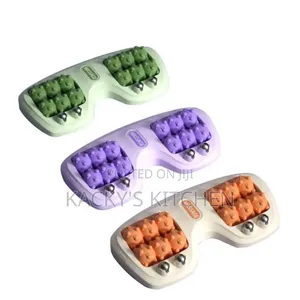Manual Dual Foot Massager Roller.