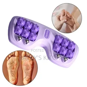 Manual Dual Foot Massager Roller.