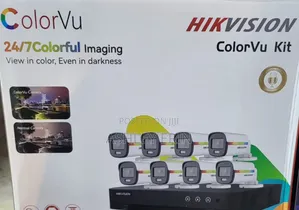 8-Channel Hikvision Colorvu Surveillance Camera