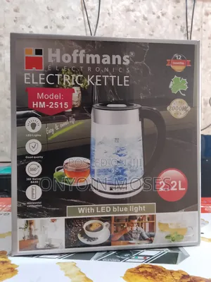 Hoffman's Electric Kettle With Led Blue Light