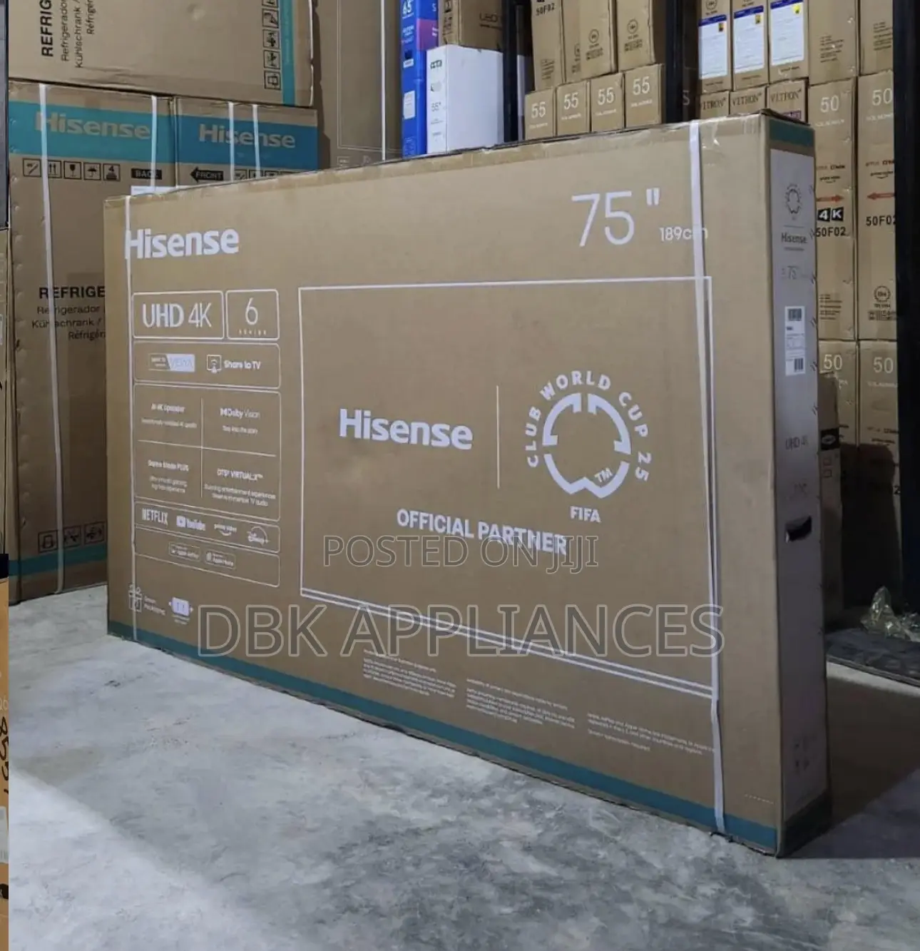 Hisense 75 Inch Uhd Smart Google Tv