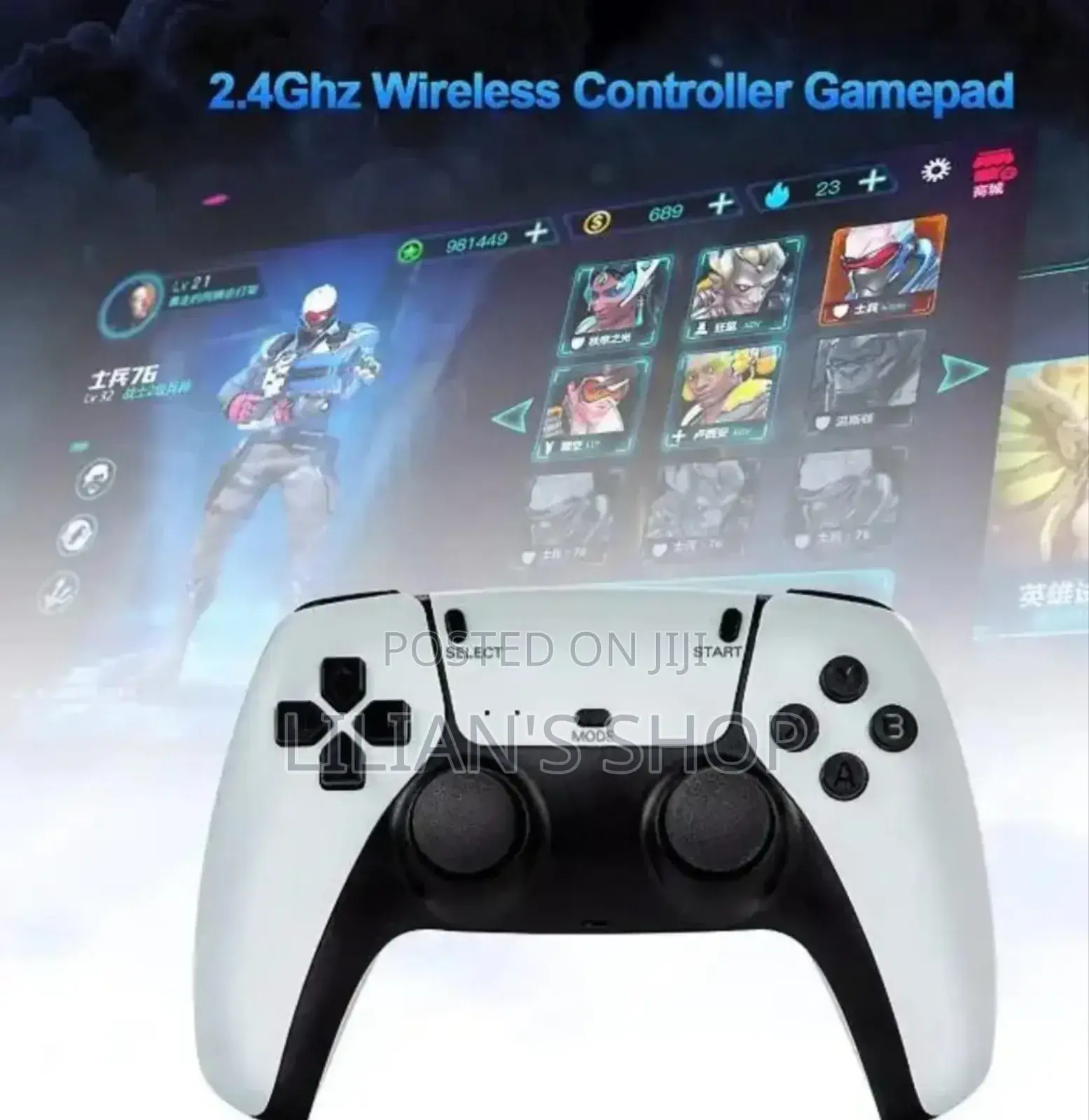 Ultra Hd Game Stick Featuring 2.4g Wireless Controllers
