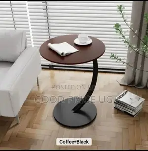 Modern C-Shaped Side Table,