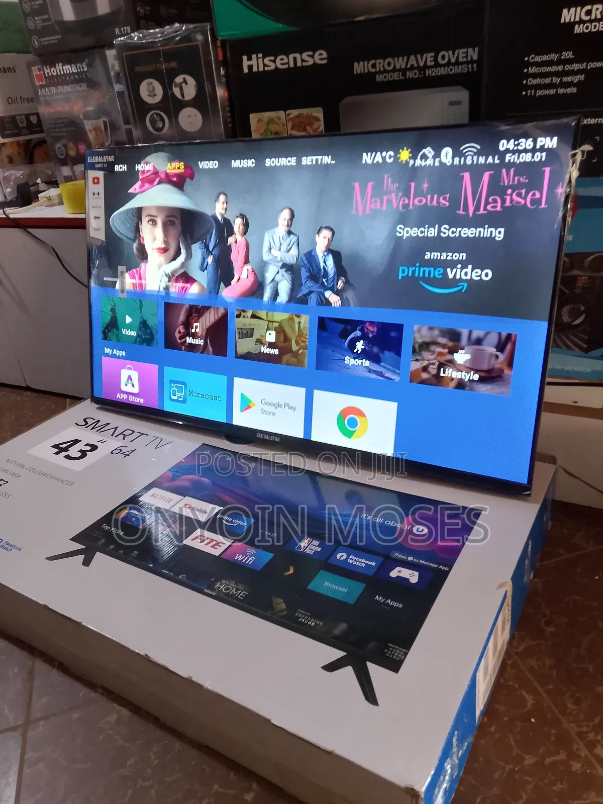 New Global 43 Smart Tv