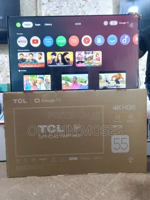 TCL Google Smart Tv 55 Inches With Inbuilt Decoder