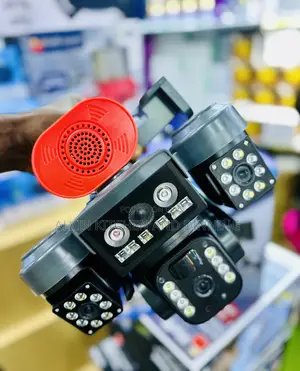 Security Camera With Smart Alarm Powered By Solar